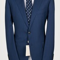 Selling with online payment: [EU] NWT Suitsupply mid blue 3pc suit, size 38R