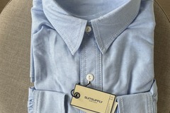 Selling with online payment: [EU] NWT Suitsupply light blue selvedge chambray shirt, size S