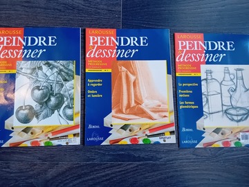 Selling: Lot de 3 revues "Peindre & dessiner" - Larousse -
