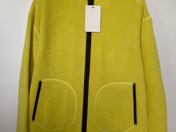 Selling with online payment: [EU] NWT Suitsupply yellow alpaca fleece jacket, size 38R