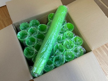 Nieuwe apparatuur: Plastic beker 180 ml 