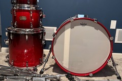 Selling with online payment: Pearl Session Custom Maple Drum Kit – New Remo Heads