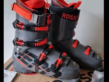 Winter sports: SKIING BOOT ROSSIGNOL WORLD CUP 130 - 29.5 - METEOR GREY - SKI