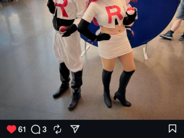 Selling with online payment: Pokemon Team Rocket James cosplay