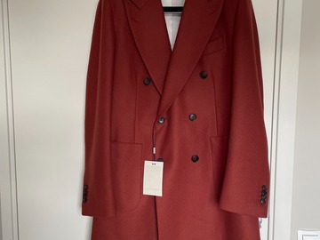 Selling with online payment: [EU] NWT Suitsupply red db overcoat, size 38R
