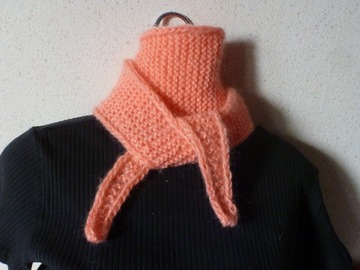 Vente au détail:  écharpe mode  avec mohair style Sophie Carft