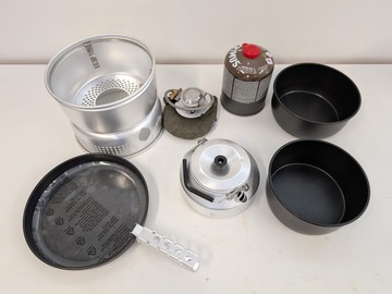 Vuokrataan (viikko): Trangia kaasupolttimella