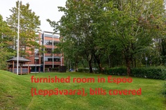 Renting out: furnished room in Espoo, bills covered, available Jan 1.2026