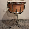 Selling with online payment: L & S LEEDY & STRUPE 7X14 WOOD SHELL SNARE DRUM