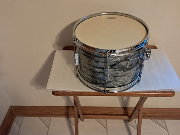 Selling with online payment: LUDWIG 8X12 TOM IN SKY BLUE PEARL
