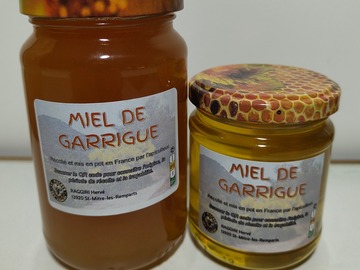 Les miels : Miel de garrigue - 500g