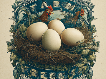 Selling with In-person Payment: Pasture Raised Farm Fresh Eggs