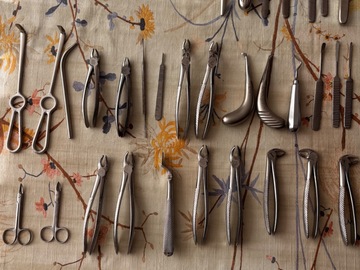 Gebruikte apparatuur: Chirurgie insrumente