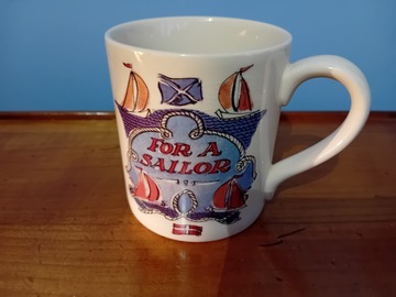 Vente: Mug marin "For a sailor"