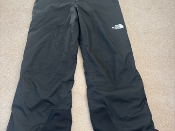 Winter sports: Teens North Face Black Snow pants 