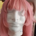 Selling with online payment: Pink wig