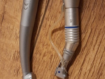 Gebruikte apparatuur: Blauw hoekstuk KAVO  20 A en  KAVO  boor  Gentle  Essence  