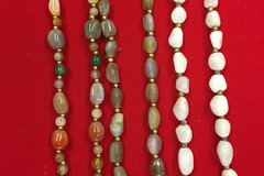 Bulk Lots: 100 pcs-- Gemstone Necklaces--18" & 24"  $1.49 pcs