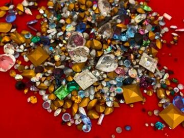 Bulk Lots: 500 grams--Genuine Swarovski Rhinestones--$19.99