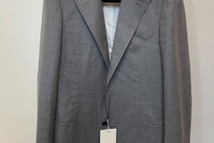 Selling with online payment: [EU] NWT Suitsupply grey full canvas jacket, size 38R