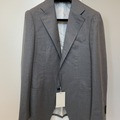 Selling with online payment: [EU] NWT Suitsupply grey full canvas jacket, size 38R