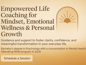 Wellness Session Single: Psychology-Informed Life Coaching for Emotional Balance & Growth