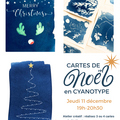 Offre: Noël en bleu : fabriquez vos cartes cyanotype originales