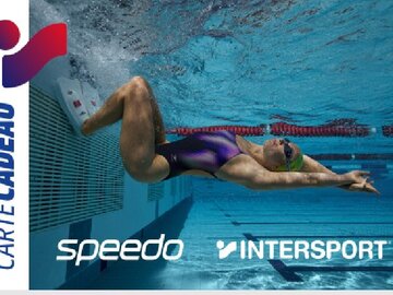 Vente: e-Carte cadeau INTERSPORT sur tous les produits SPEEDO (30€)