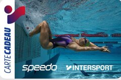 Vente: e-Carte cadeau INTERSPORT sur tous les produits SPEEDO (30€)