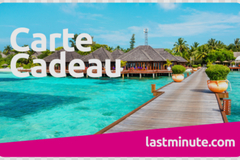 Vente: e-Carte cadeau Lastminute "vol + hôtel" (200€)