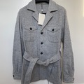 Selling with online payment: [EU] NWT Suitsupply grey belted safari jacket, size 36R