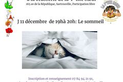 Offre: Mon sommeil, atelier " santé bien-être", jeudi 11 décembre