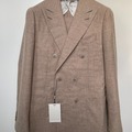 Selling with online payment: [EU] NWT Suitsupply Jort brown alpaca db suit, size 38R
