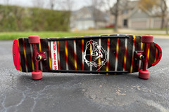 Selling with online payment: G&S Fibreflex Reissue Skateboard Complete - Tracker Midtracks