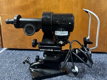 Selling with online payment: B+L manual keratometer