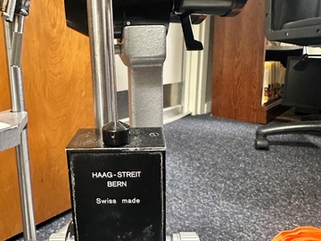 Selling with online payment: Marco II B slit lamp with Haag Streit tomometer