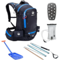 General outdoor: [NEW] TerraWest Ski Backpack inc shovel, probe & back protector