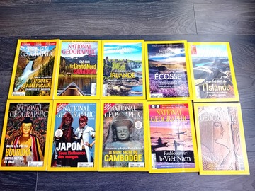 Selling: 10 numéros anciens du magazine GEO