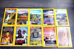 Vente: 10 numéros anciens du magazine GEO