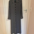 Selling: Elegant Black and White Shirtdress
