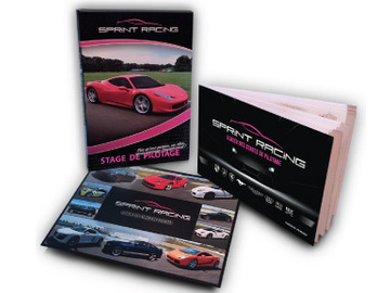 Vente: e-Coffret cadeau Sprint Racing "Passion Pilotage" (249€)