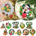 Bulk Lots: 200pcs Mickey Mouse Christmas Ornaments Flat