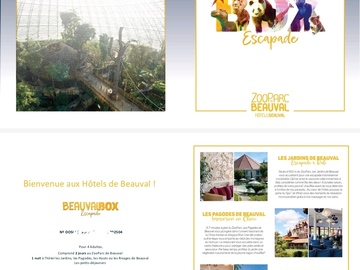 Vente: e-Coffret BeauvalBox - 4 adultes (830€)