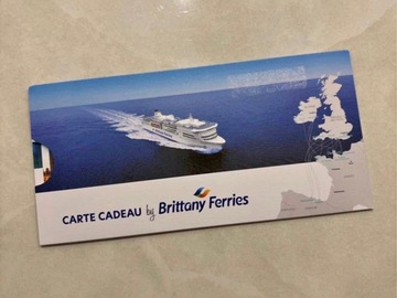 Vente: Carte cadeaux Brittany Ferries (5000€)
