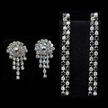 Bulk Lots: 50 pairs-Assorted Swarovski Rhinestone Earrings--$1.99 pr
