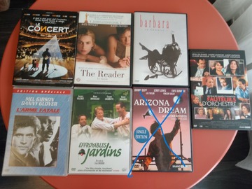 Vente: Lot de 6 DVD divers