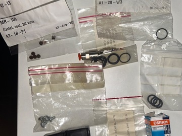 Gebruikte apparatuur: div onderdelen voor XO4/XO FLEX