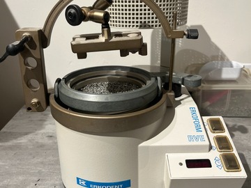 Gebruikte apparatuur: Erkoform Erkodent 