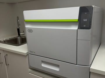 Gebruikte apparatuur: Tafelmodel THermodisinfector THED - W&H