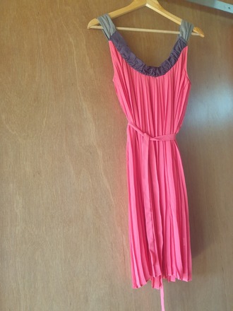 open lace back dress Kate Sylvester - Pure Silk Pink Dress